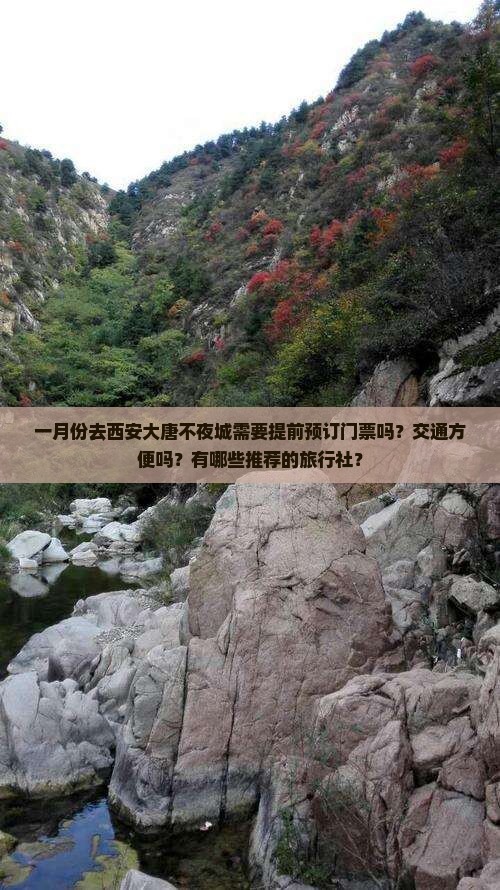 一月份去西安大唐不夜城需要提前预订门票吗？交通方便吗？有哪些推荐的旅行社？