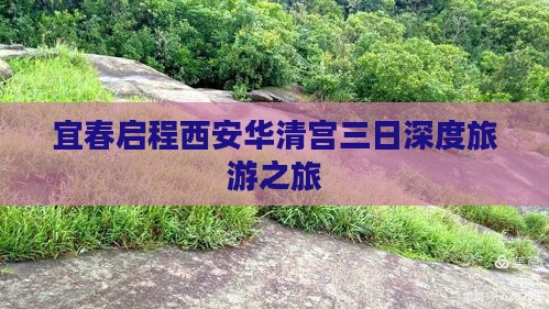 宜春启程西安华清宫三日深度旅游之旅