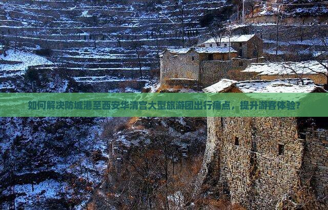 如何解决防城港至西安华清宫大型旅游团出行痛点，提升游客体验？
