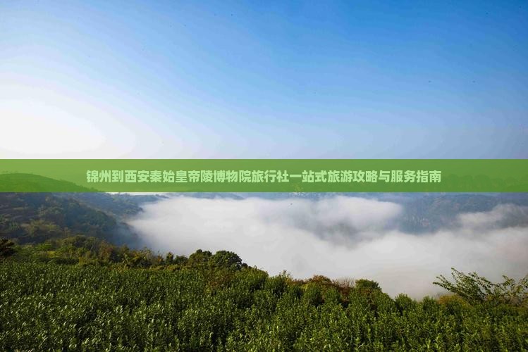 锦州到西安秦始皇帝陵博物院旅行社一站式旅游攻略与服务指南