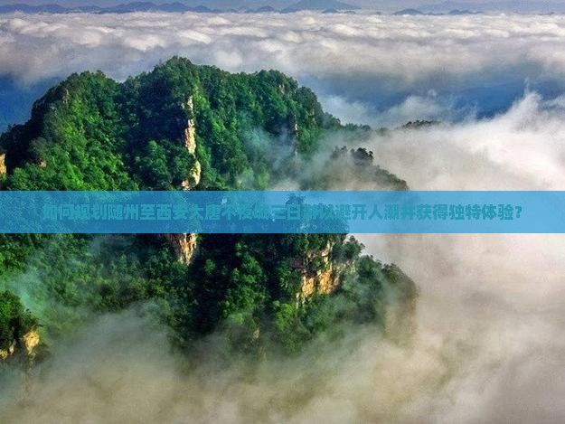 如何规划随州至西安大唐不夜城三日游以避开人潮并获得独特体验？