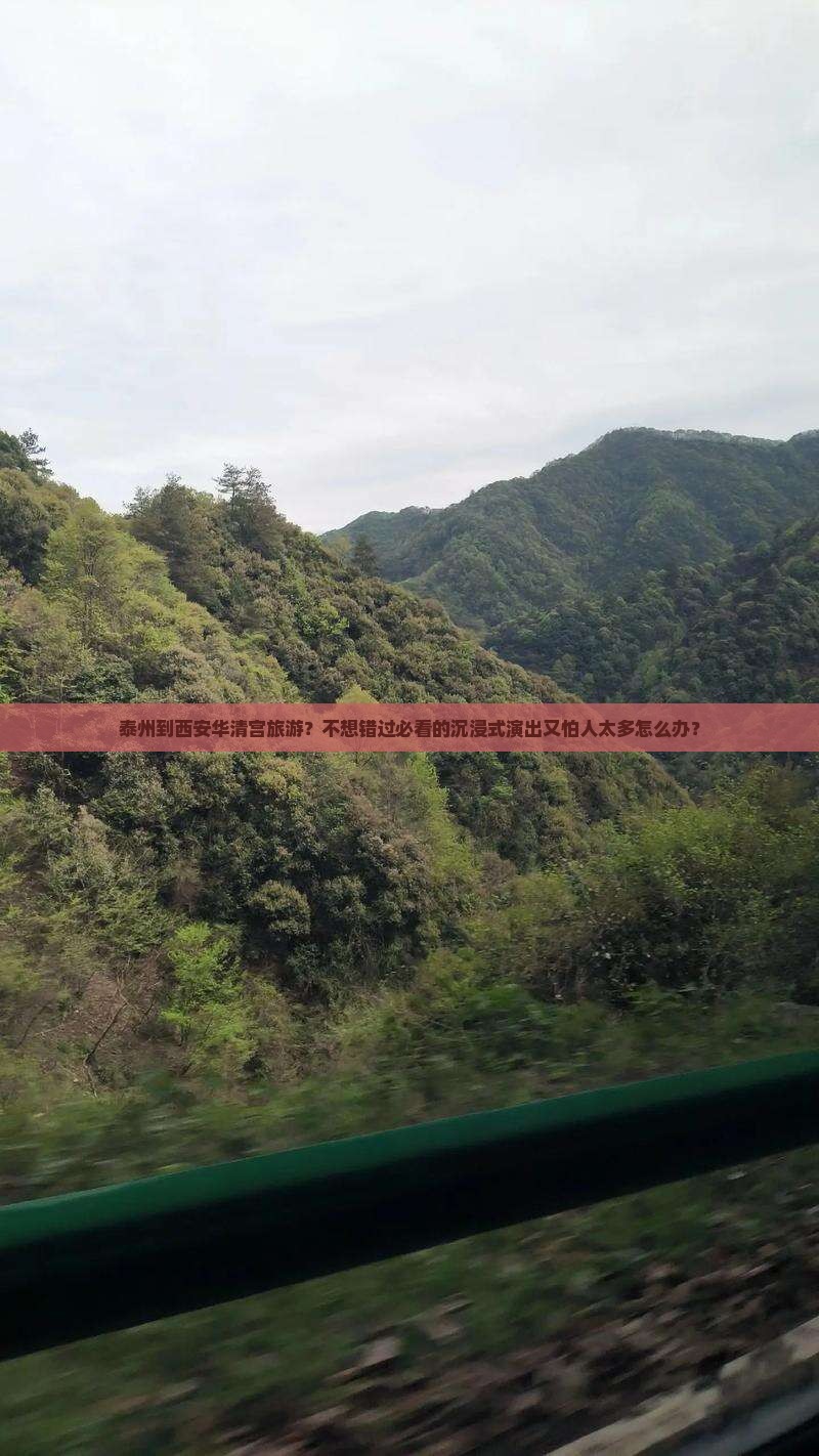 泰州到西安华清宫旅游？不想错过必看的沉浸式演出又怕人太多怎么办？