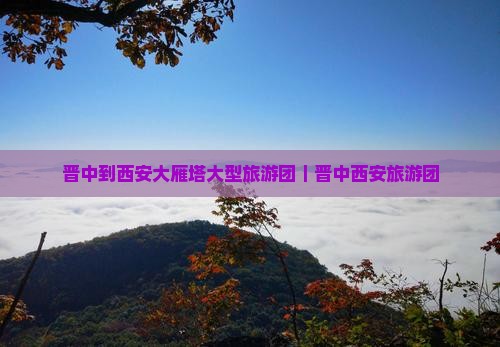晋中到西安大雁塔大型旅游团｜晋中西安旅游团