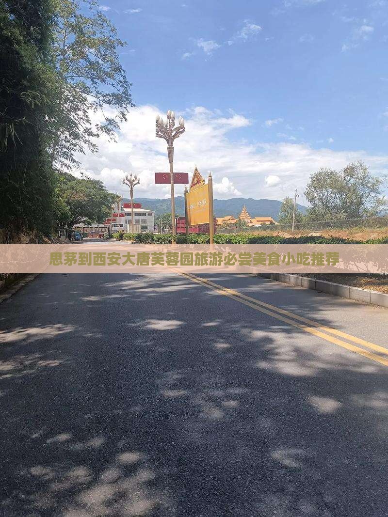 思茅到西安大唐芙蓉园旅游必尝美食小吃推荐