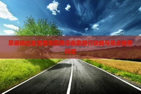 景德镇出发至西安回民街自助旅行攻略与景点推荐问答