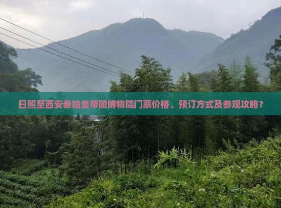 日照至西安秦始皇帝陵博物院门票价格、预订方式及参观攻略？