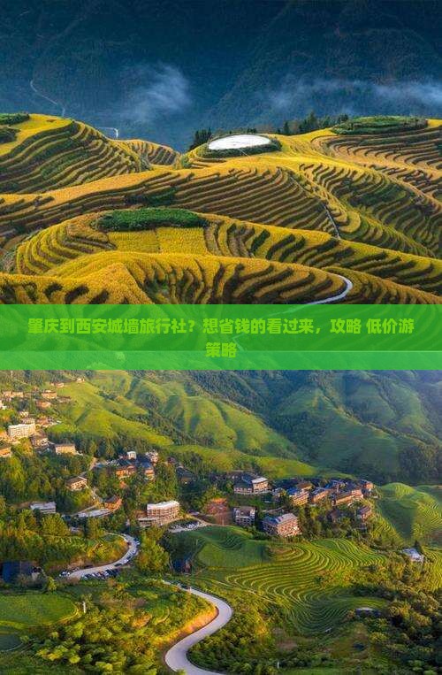 肇庆到西安城墙旅行社？想省钱的看过来，攻略+低价游策略