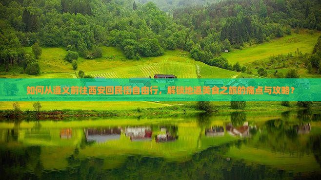 如何从遵义前往西安回民街自由行，解锁地道美食之旅的痛点与攻略？