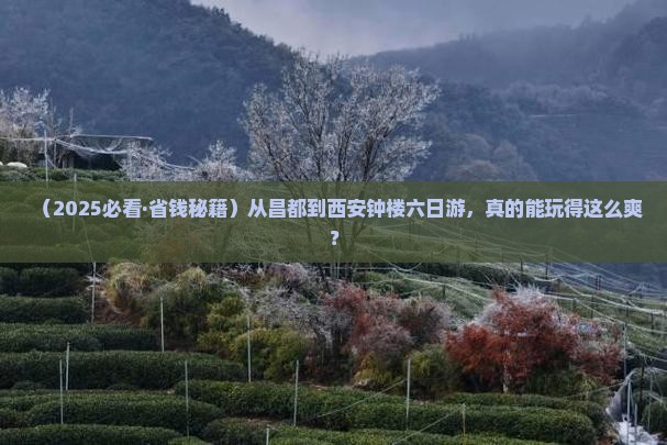 昌都去西安钟楼六日游