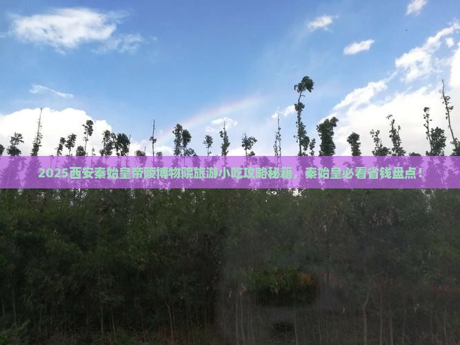 桂林到西安秦始皇帝陵博物院旅游小吃