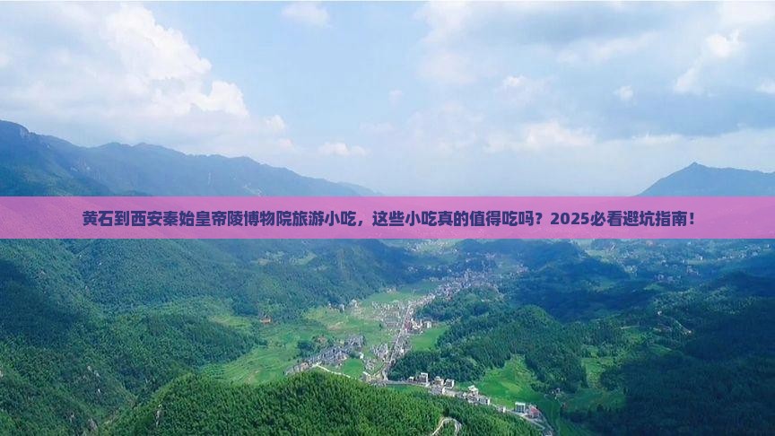 黄石到西安秦始皇帝陵博物院旅游小吃