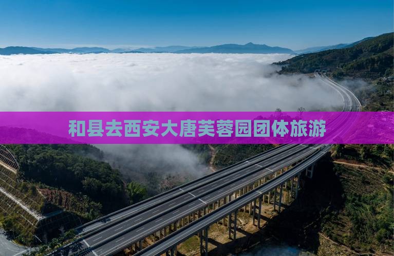 和县去西安大唐芙蓉园团体旅游