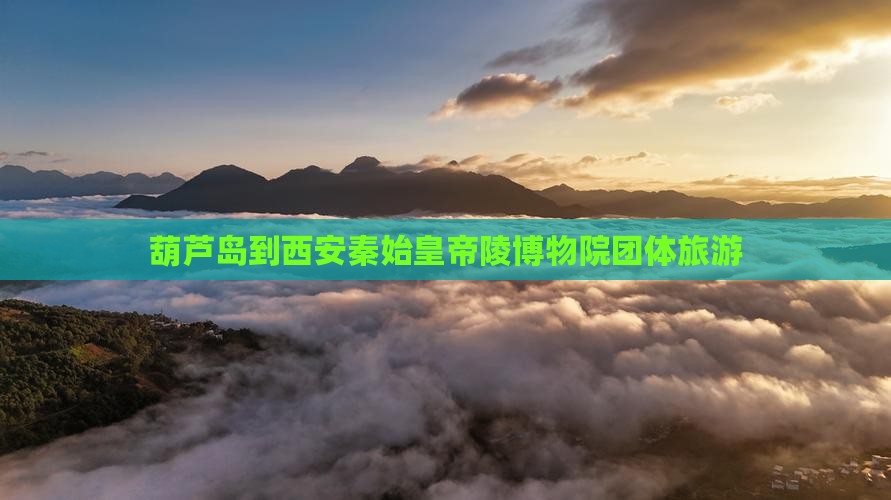 葫芦岛到西安秦始皇帝陵博物院团体旅游