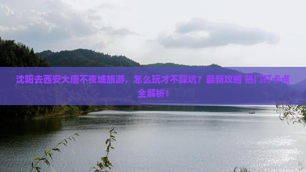 沈阳去西安大唐不夜城旅游