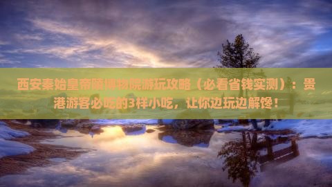 贵港去西安秦始皇帝陵博物院旅游小吃