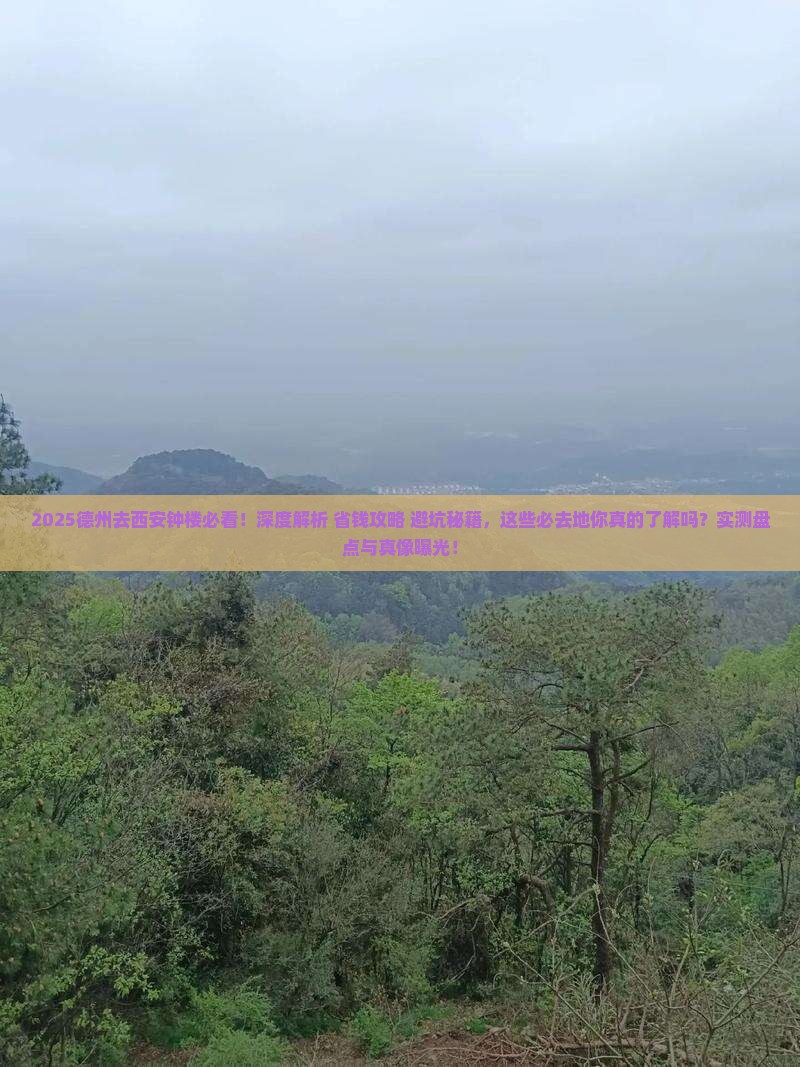 德州去西安钟楼必去地