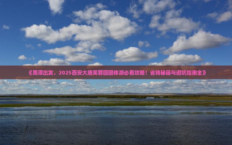 鹰潭去西安大唐芙蓉园团体旅游