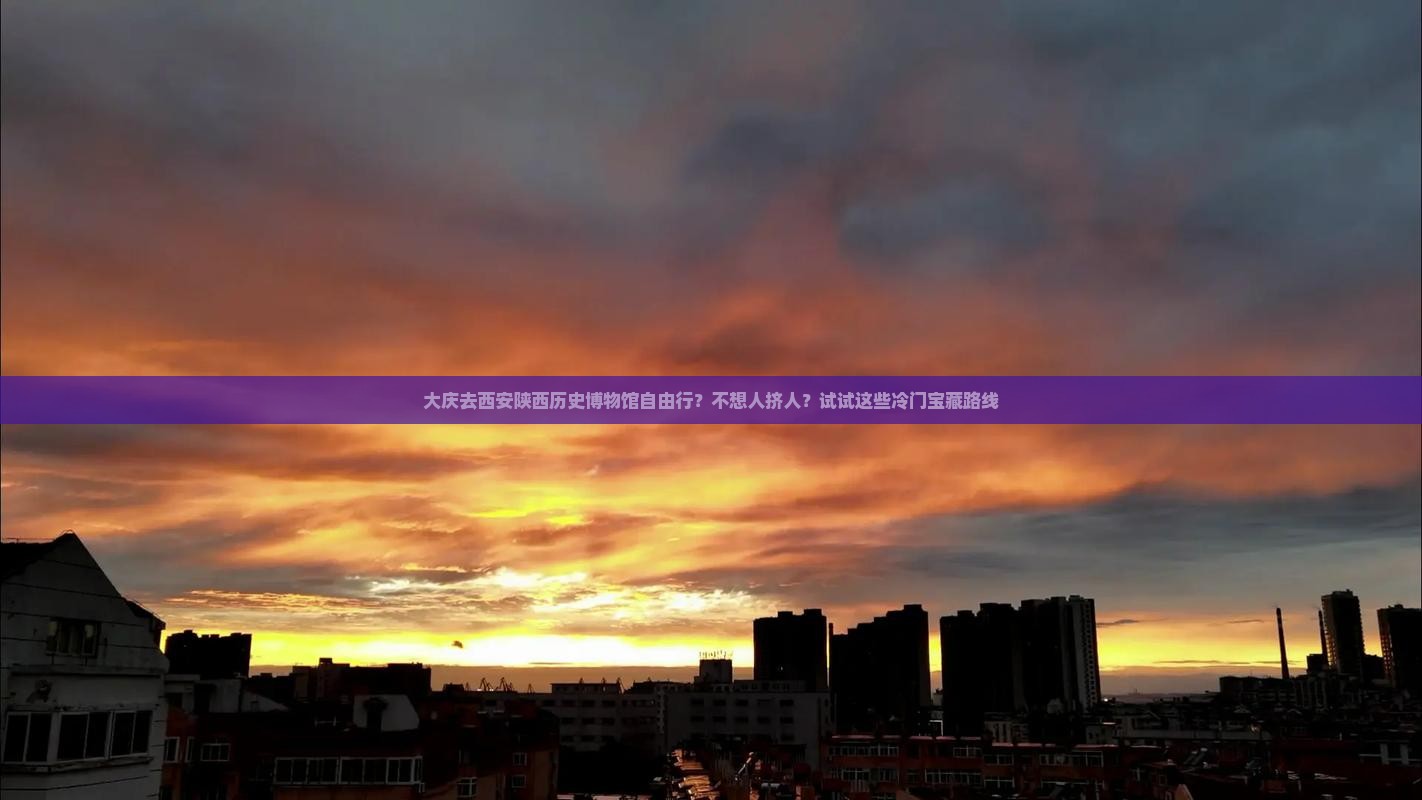 大庆去西安陕西历史博物馆自由行？不想人挤人？试试这些冷门宝藏路线