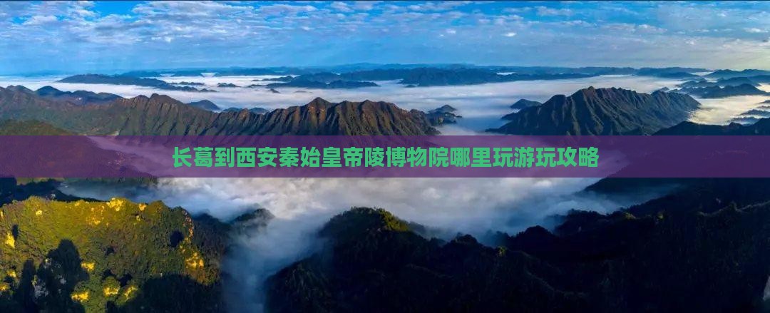 长葛到西安秦始皇帝陵博物院哪里玩游玩攻略