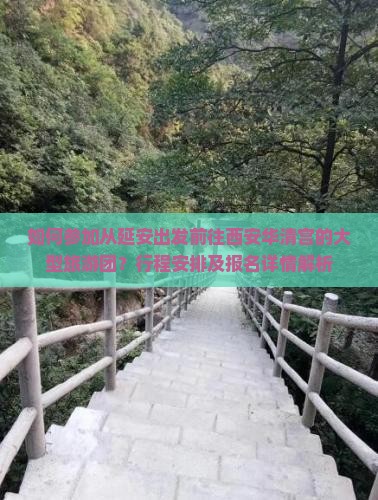 如何参加从延安出发前往西安华清宫的大型旅游团？行程安排及报名详情解析