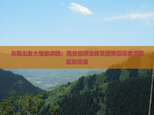 阜阳出发大型旅游团：西安旅游攻略及回民街深度游团信息指南