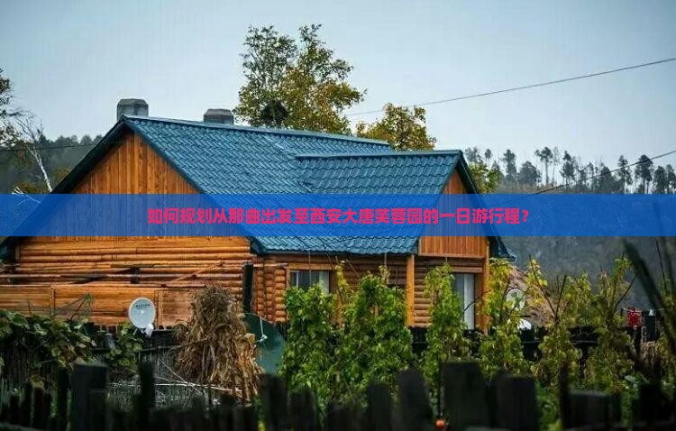 如何规划从那曲出发至西安大唐芙蓉园的一日游行程？