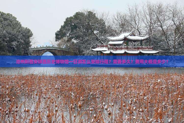 沧州到西安陕西历史博物馆一日游怎么安排行程？需要多久？费用大概是多少？
