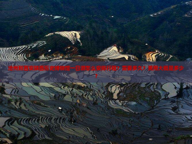 沧州到西安陕西历史博物馆一日游怎么安排行程？需要多久？费用大概是多少？