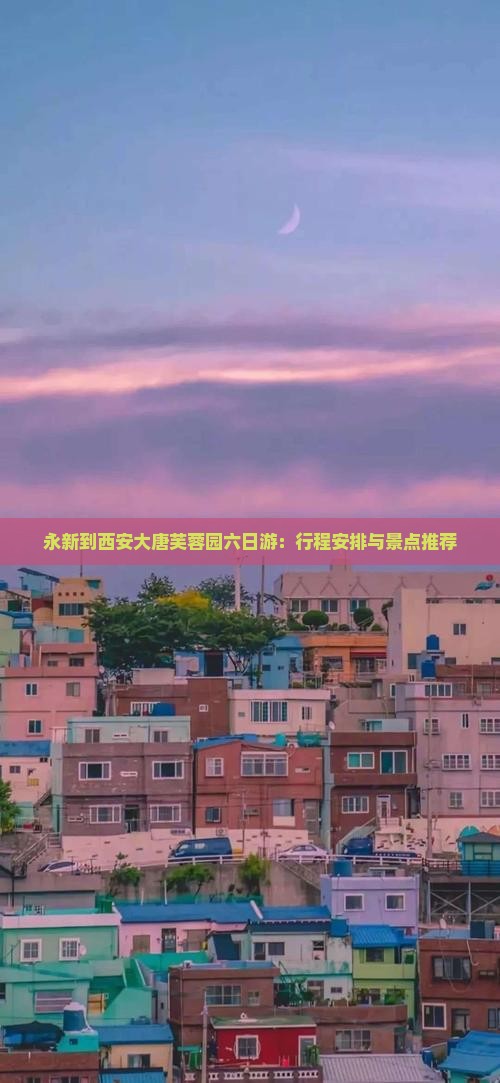 永新到西安大唐芙蓉园六日游：行程安排与景点推荐