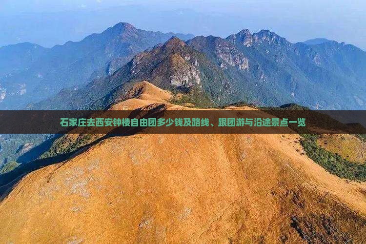石家庄去西安钟楼自由团多少钱及路线、跟团游与沿途景点一览