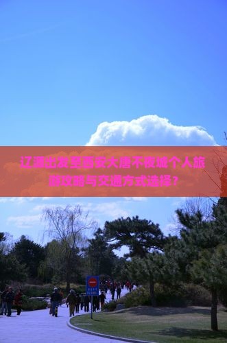 辽源出发至西安大唐不夜城个人旅游攻略与交通方式选择？