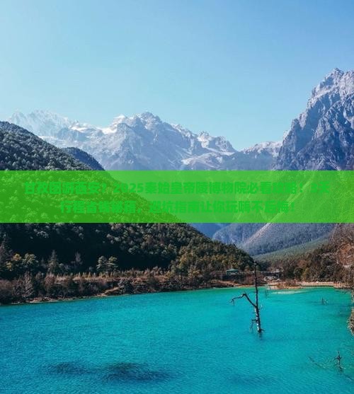 甘孜到西安秦始皇帝陵博物院团体旅游