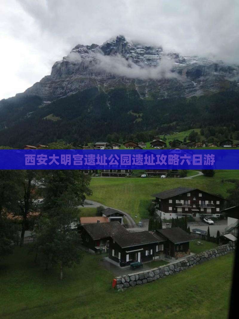 海东去西安大明宫国家遗址公园六日游