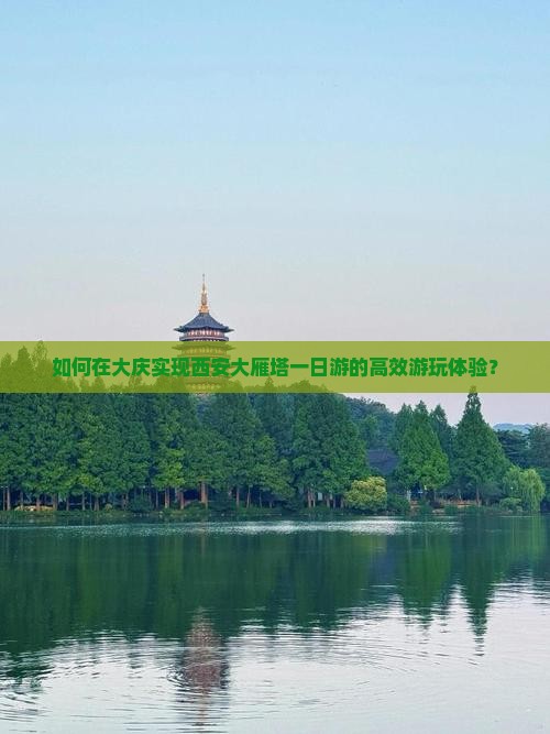 如何在大庆实现西安大雁塔一日游的高效游玩体验？