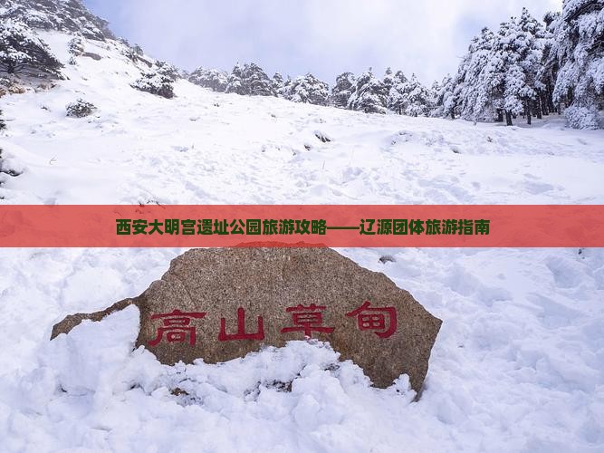 西安大明宫遗址公园旅游攻略——辽源团体旅游指南