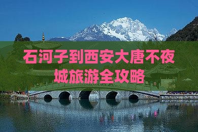 石河子到西安大唐不夜城旅游全攻略