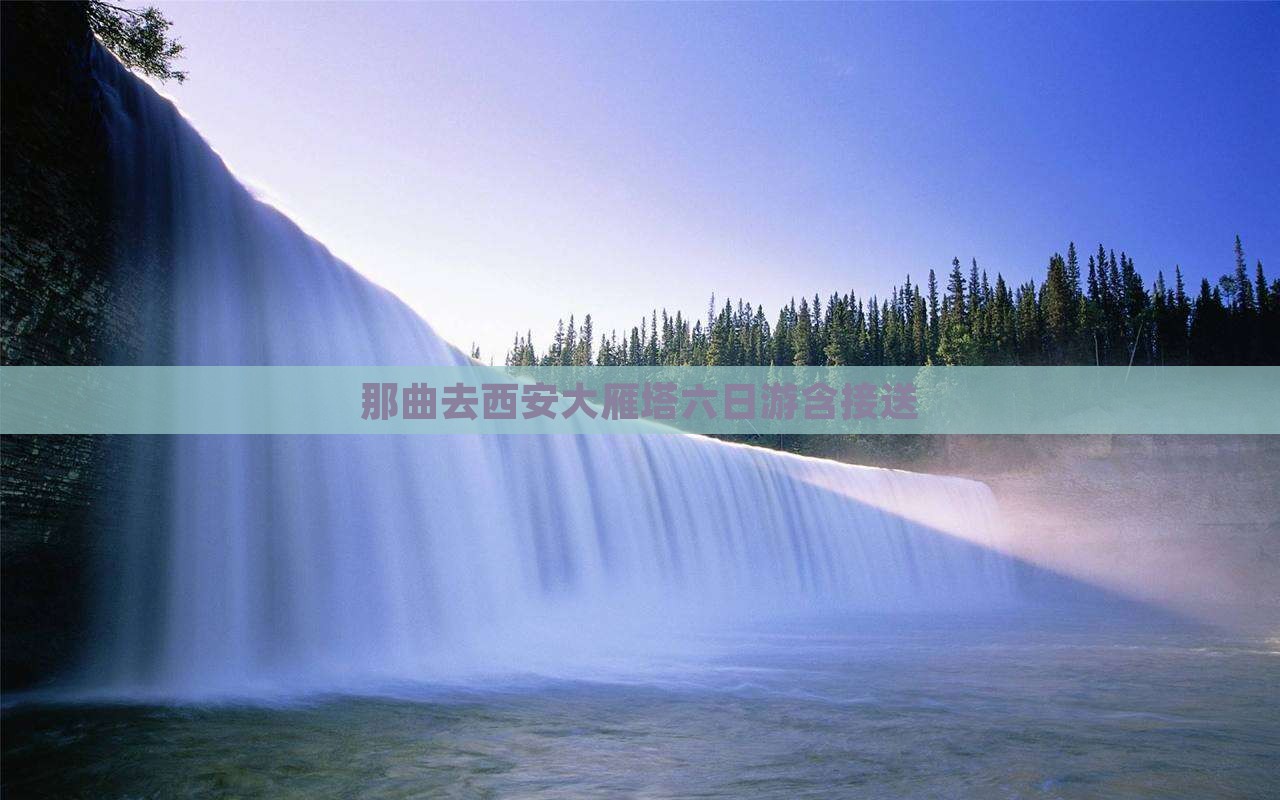 那曲去西安大雁塔六日游含接送