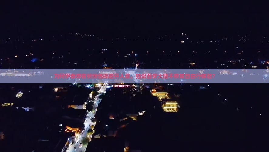 为何伊春游客纷纷选择避开人潮，独爱西安大唐不夜城自由行体验？