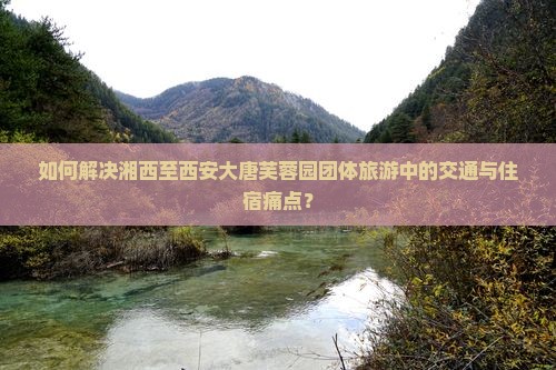 如何解决湘西至西安大唐芙蓉园团体旅游中的交通与住宿痛点？