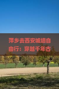 萍乡去西安城墙自由行