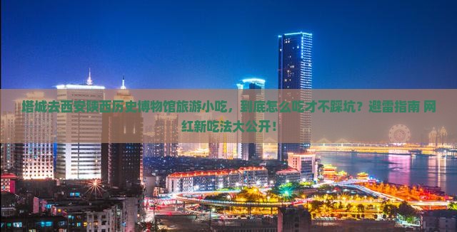 塔城去西安陕西历史博物馆旅游小吃