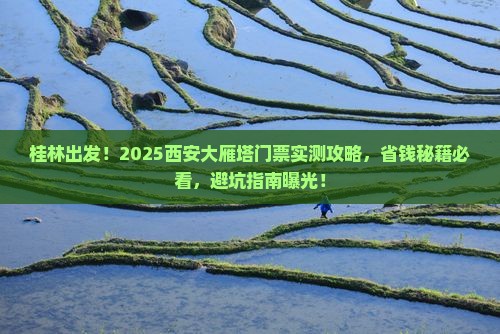 桂林去西安大雁塔门票