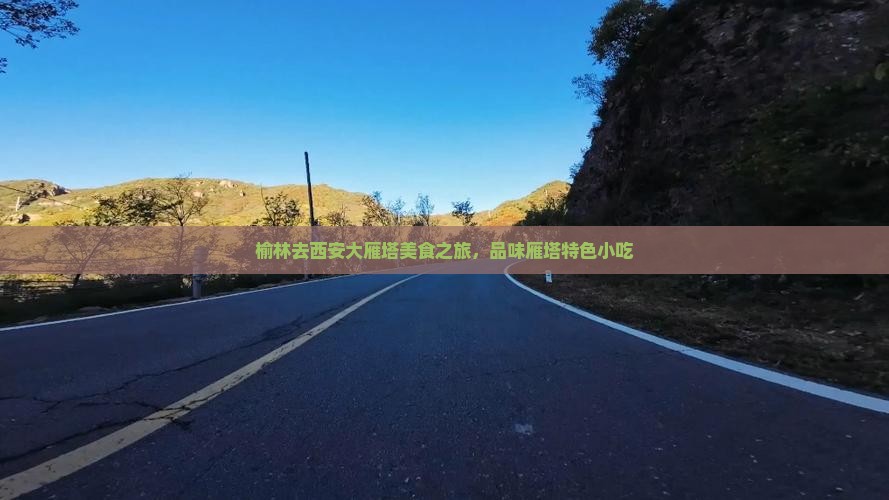 榆林去西安大雁塔旅游小吃