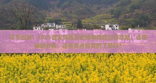 毕节去西安陕西历史博物馆四日游