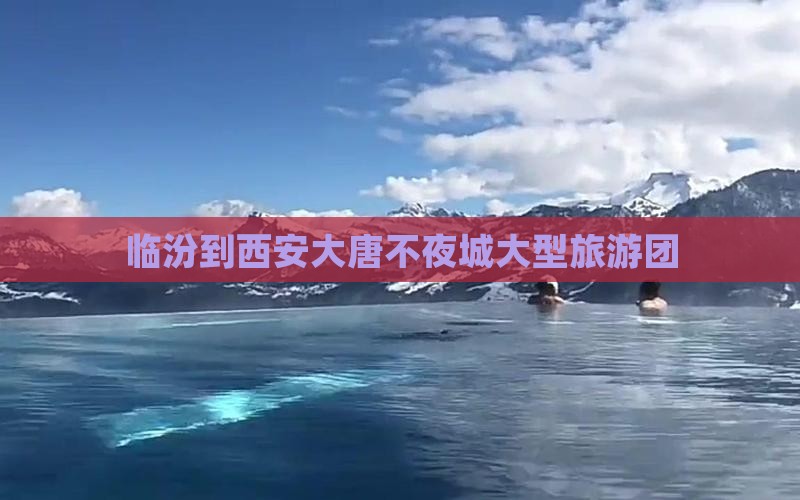 临汾到西安大唐不夜城大型旅游团