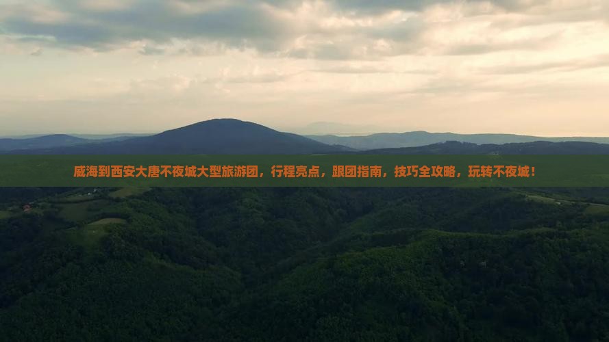 威海到西安大唐不夜城大型旅游团