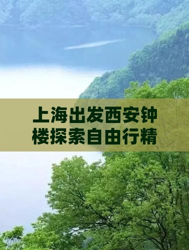 上海出发西安钟楼探索自由行精品团