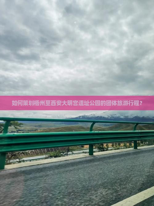 如何策划梧州至西安大明宫遗址公园的团体旅游行程？