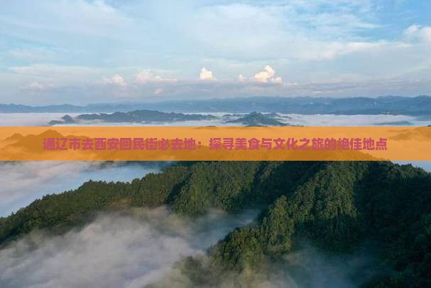 通辽市去西安回民街必去地：探寻美食与文化之旅的绝佳地点