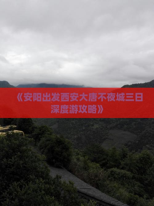 《安阳出发西安大唐不夜城三日深度游攻略》